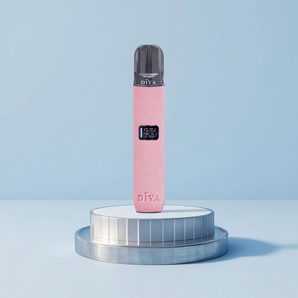 DIYA 叮啞一代皮革主機 內建 LED 顯示螢幕 8W-10W 雙檔切換自定義口感 380mAh 穩定續航 適配 RELX / SP2S / ILIA 煙彈 台灣現貨秒發:圖片 3