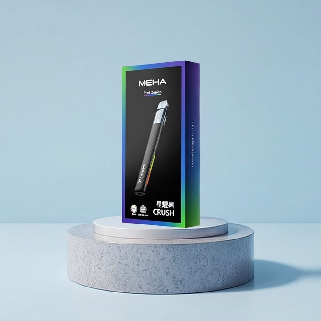 魅嗨 MEHA 星耀版五代通用主機 RGB 炫彩氛圍燈設計 450mAh大容量 Type-C快充 7W-10.5W 三檔功率切換自定義口感 台灣現貨秒發:圖片 2