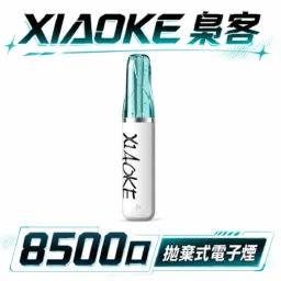 XIAOKE 梟客 8500口拋棄式電子煙 3%尼古丁鹽 8.5ml儲油量 支援Type-C充電 台灣現貨秒發