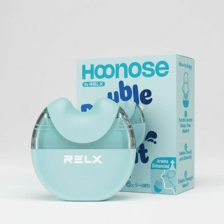RELX 悅刻 Hoonose 鼻吸 4000口拋棄式鼻通 天然薄荷成分 霧化式鼻吸棒 緩解鼻塞 提神醒腦 台灣現貨秒發:圖片 2
