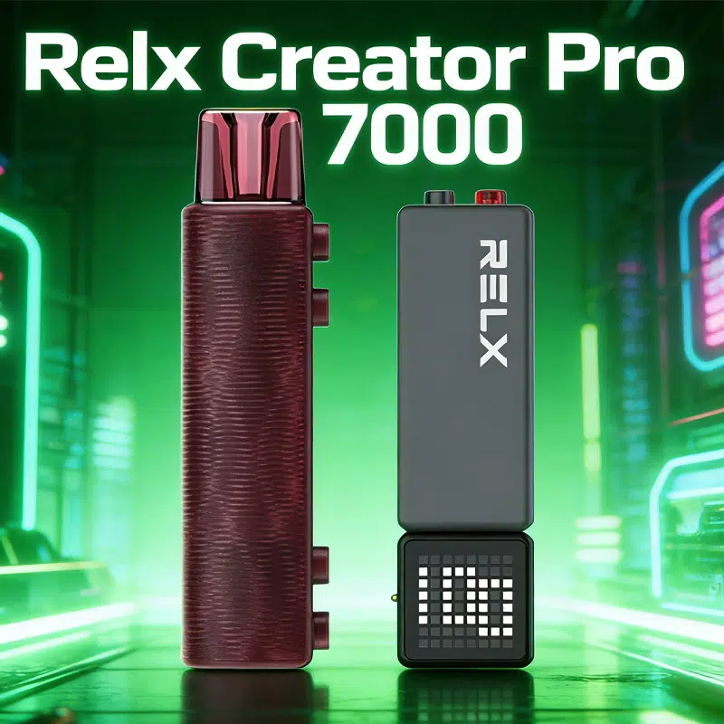 RELX 悅刻 Creator積木 7000口 拋棄式電子煙套裝 入門套裝含主機 6ml儲油倉 3%尼古丁鹽綿密口感 台灣現貨秒發:圖片 9